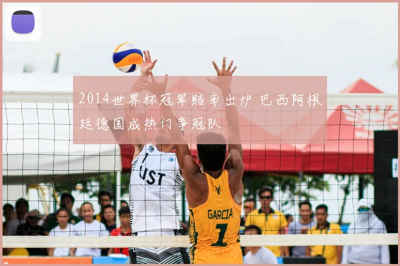 2014世界杯冠军赔率出炉 巴西阿根廷德国成热门争冠队
